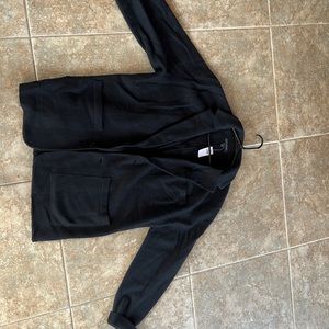 Banana republic men’s black “wool” jacket